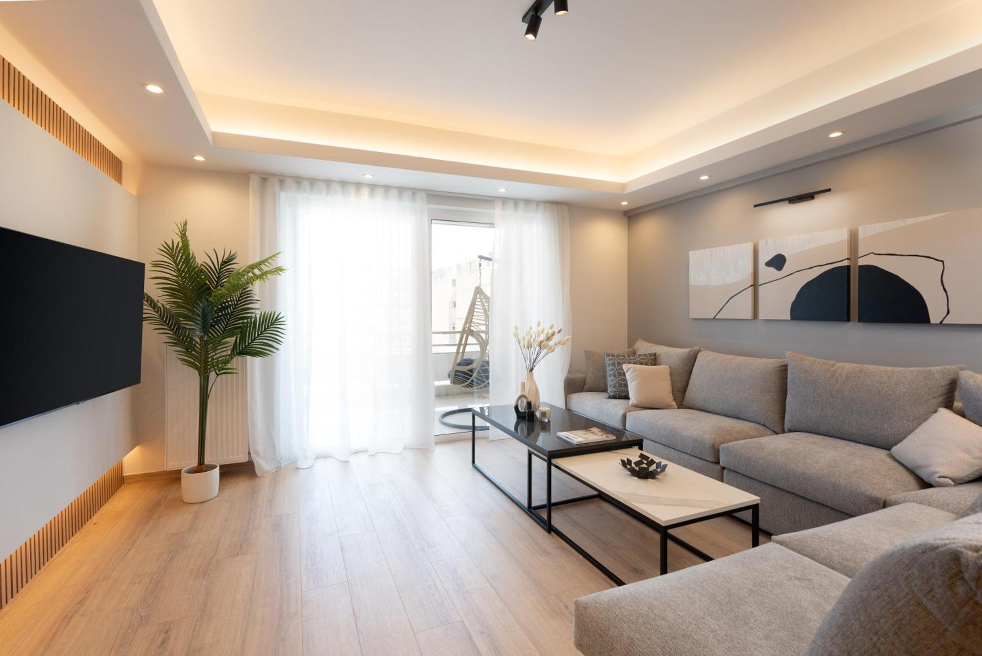 Luxury 4 Bedrooms Apartment Near Flisvos Marina Piraeus Buitenkant foto